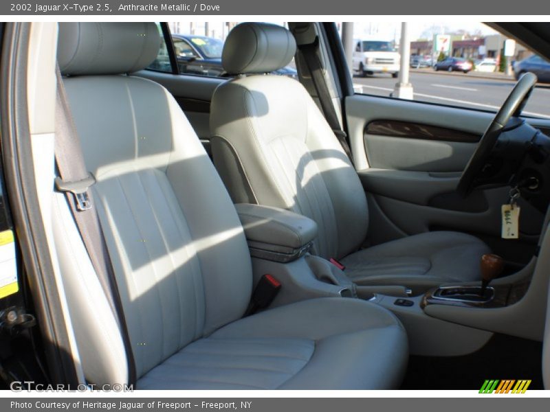 Anthracite Metallic / Dove 2002 Jaguar X-Type 2.5
