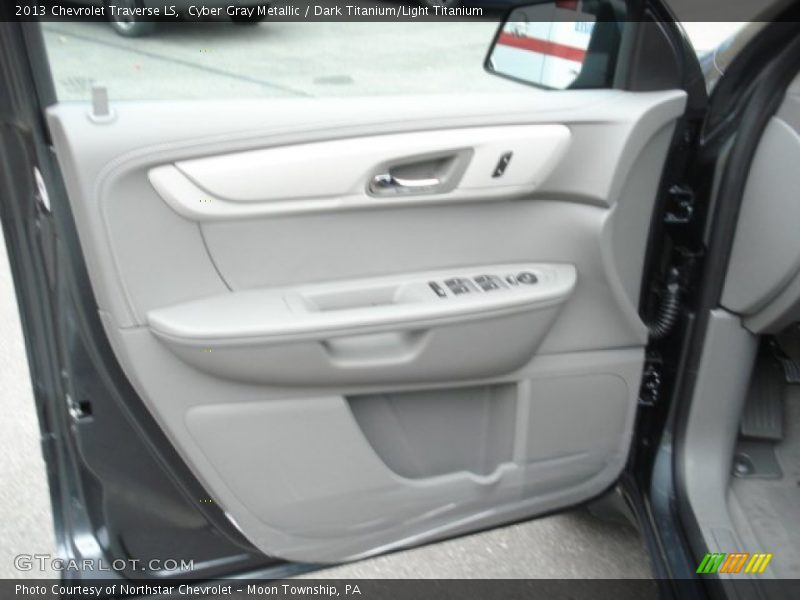Cyber Gray Metallic / Dark Titanium/Light Titanium 2013 Chevrolet Traverse LS