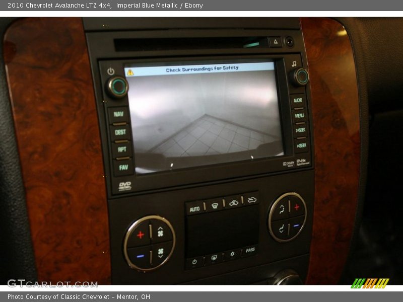 Imperial Blue Metallic / Ebony 2010 Chevrolet Avalanche LTZ 4x4