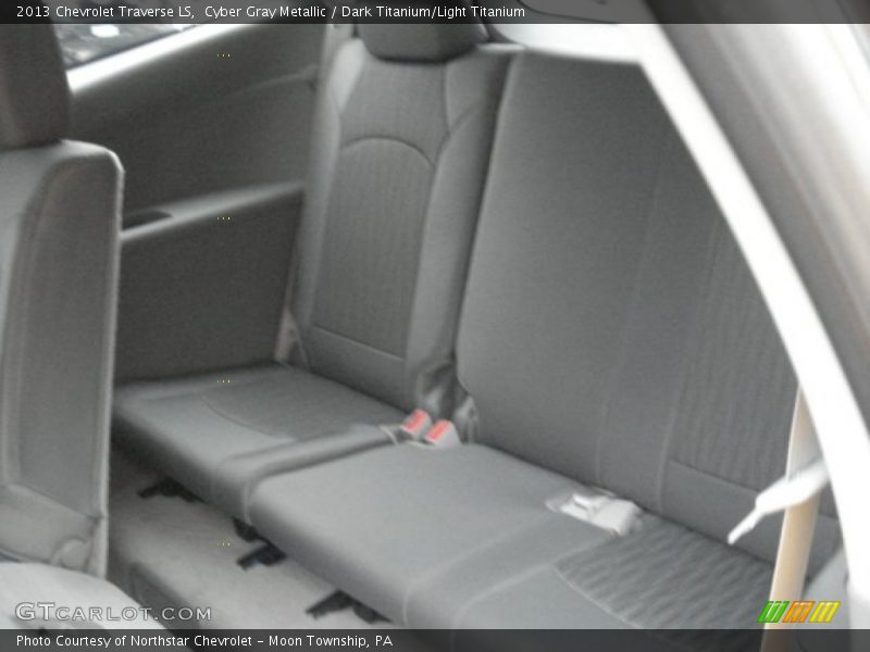 Cyber Gray Metallic / Dark Titanium/Light Titanium 2013 Chevrolet Traverse LS