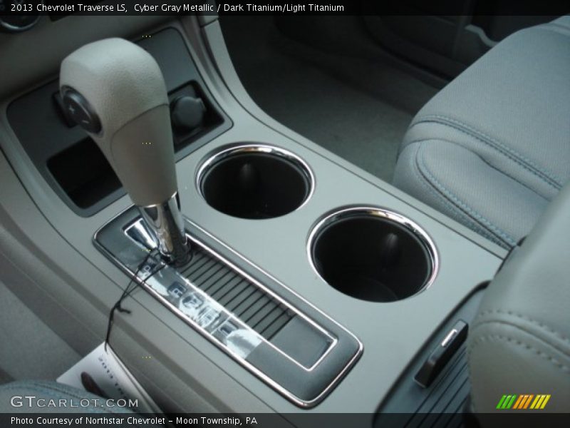 Cyber Gray Metallic / Dark Titanium/Light Titanium 2013 Chevrolet Traverse LS