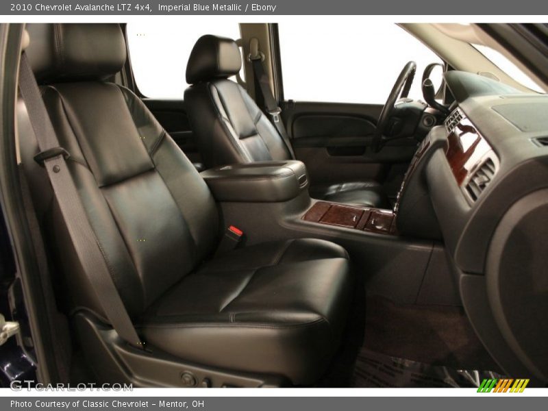 Imperial Blue Metallic / Ebony 2010 Chevrolet Avalanche LTZ 4x4