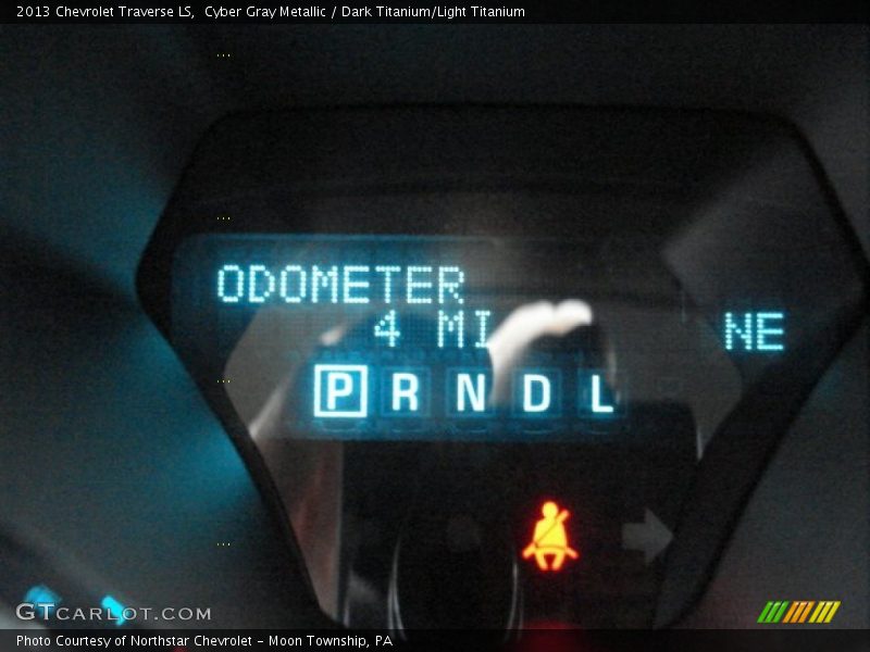 Cyber Gray Metallic / Dark Titanium/Light Titanium 2013 Chevrolet Traverse LS