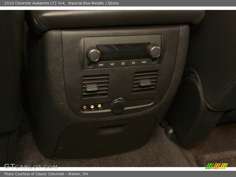 Imperial Blue Metallic / Ebony 2010 Chevrolet Avalanche LTZ 4x4