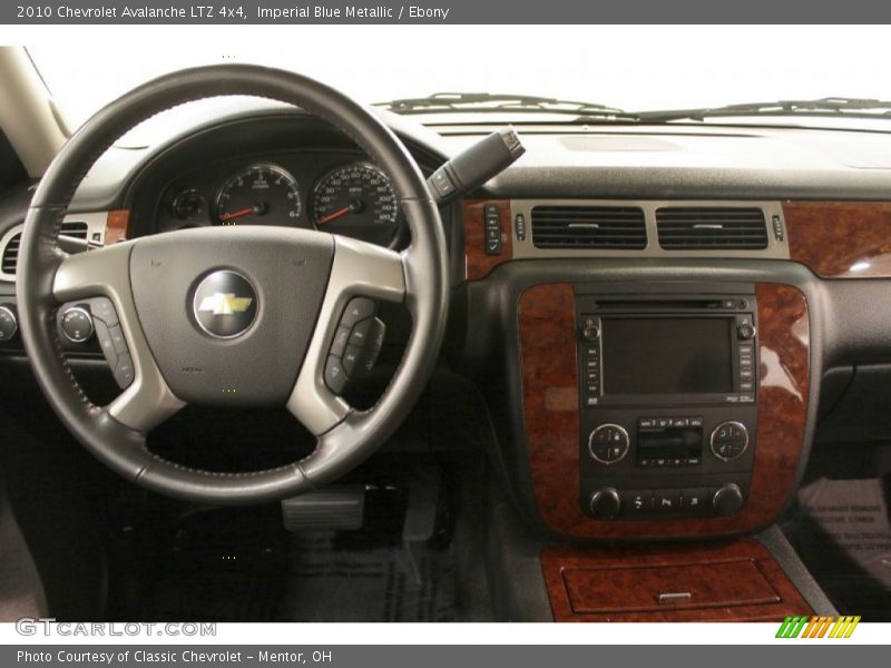 Imperial Blue Metallic / Ebony 2010 Chevrolet Avalanche LTZ 4x4