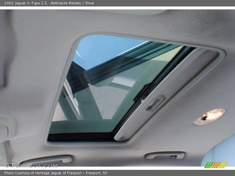 Anthracite Metallic / Dove 2002 Jaguar X-Type 2.5