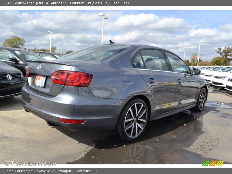 Platinum Gray Metallic / Titan Black 2013 Volkswagen Jetta GLI Autobahn