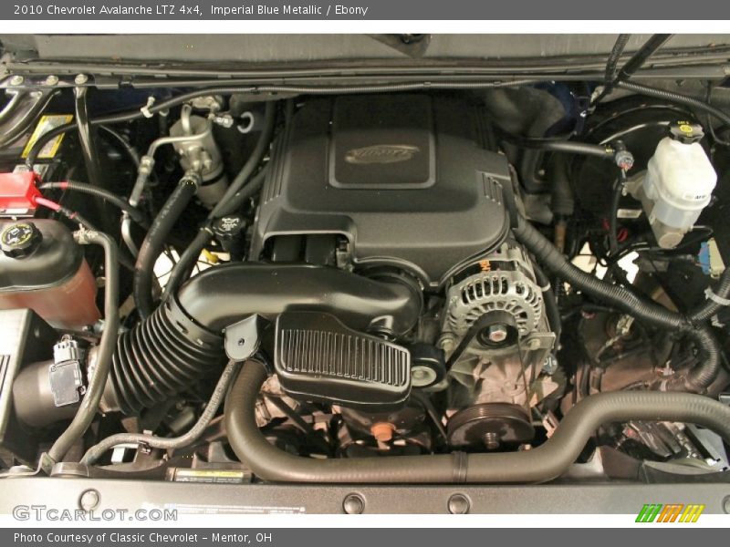 Imperial Blue Metallic / Ebony 2010 Chevrolet Avalanche LTZ 4x4