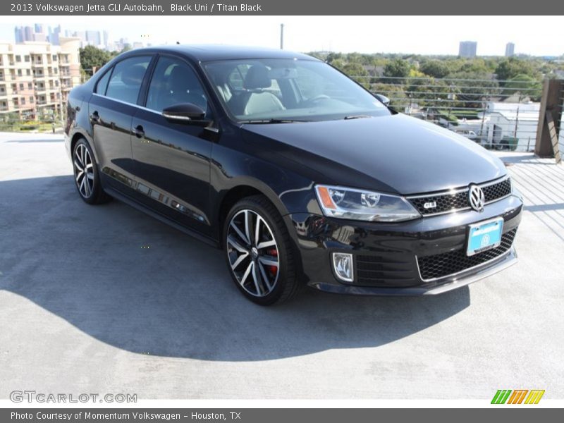 Black Uni / Titan Black 2013 Volkswagen Jetta GLI Autobahn