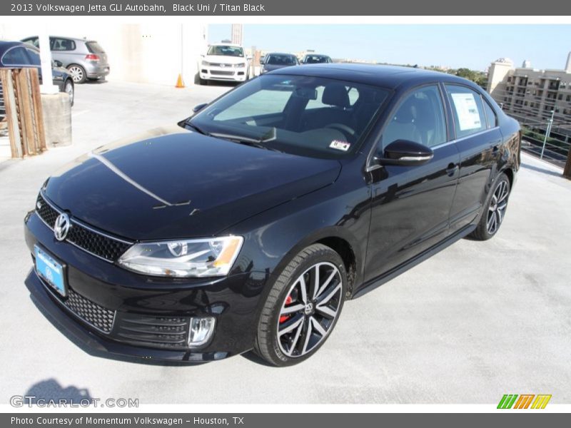 Black Uni / Titan Black 2013 Volkswagen Jetta GLI Autobahn