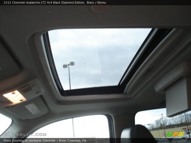 Black / Ebony 2013 Chevrolet Avalanche LTZ 4x4 Black Diamond Edition