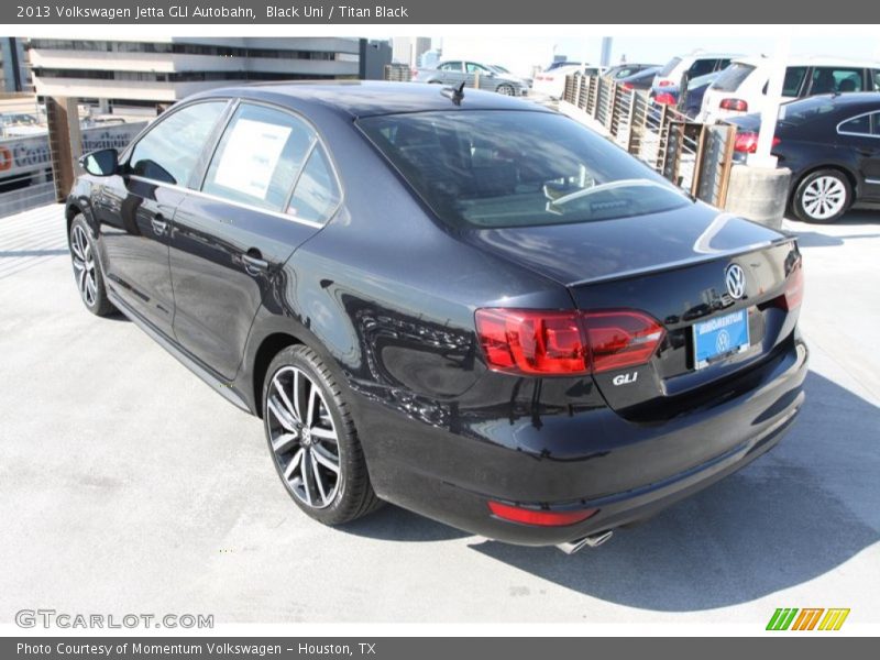 Black Uni / Titan Black 2013 Volkswagen Jetta GLI Autobahn