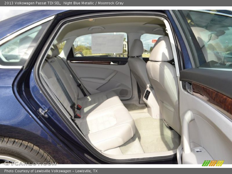 Night Blue Metallic / Moonrock Gray 2013 Volkswagen Passat TDI SEL