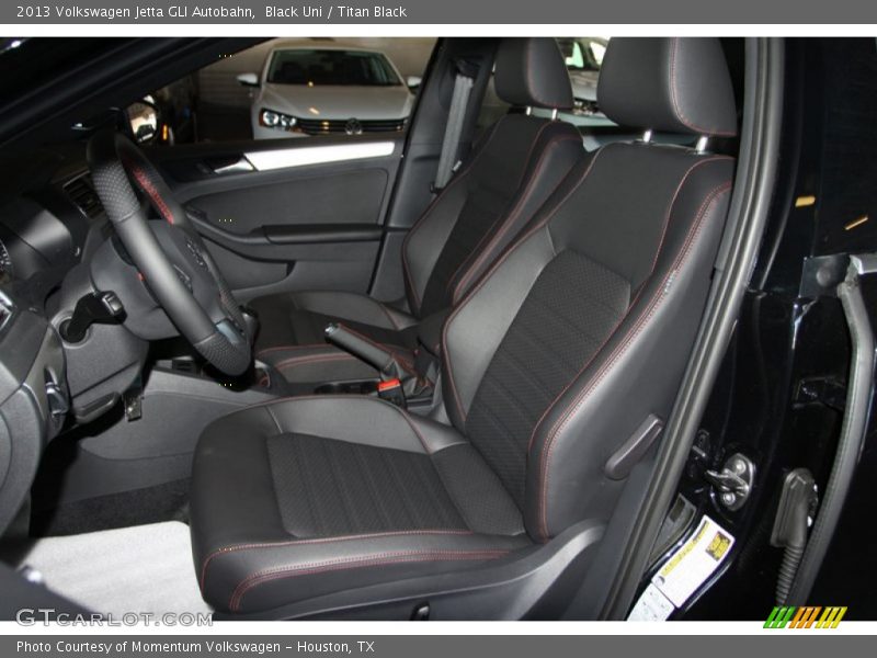 Front Seat of 2013 Jetta GLI Autobahn