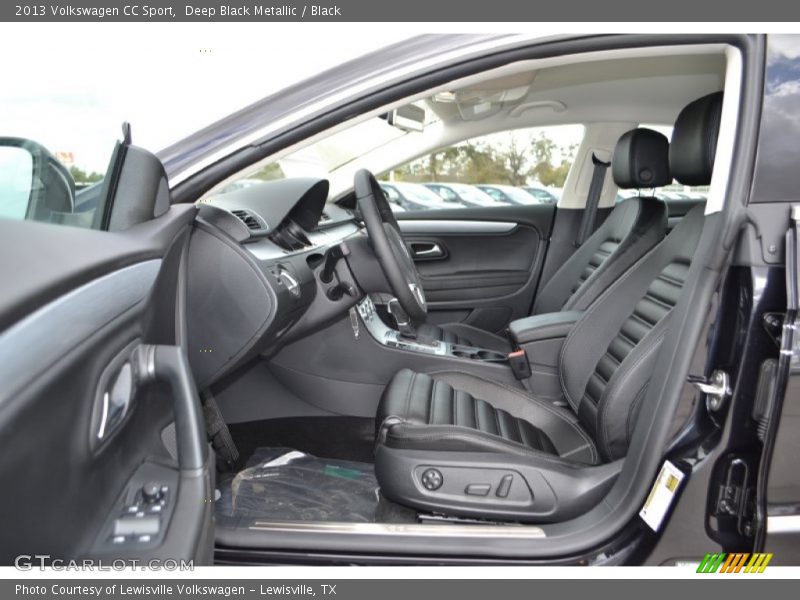 Deep Black Metallic / Black 2013 Volkswagen CC Sport