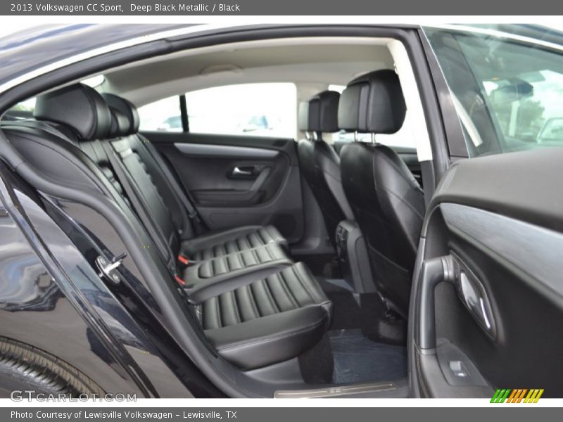 Deep Black Metallic / Black 2013 Volkswagen CC Sport