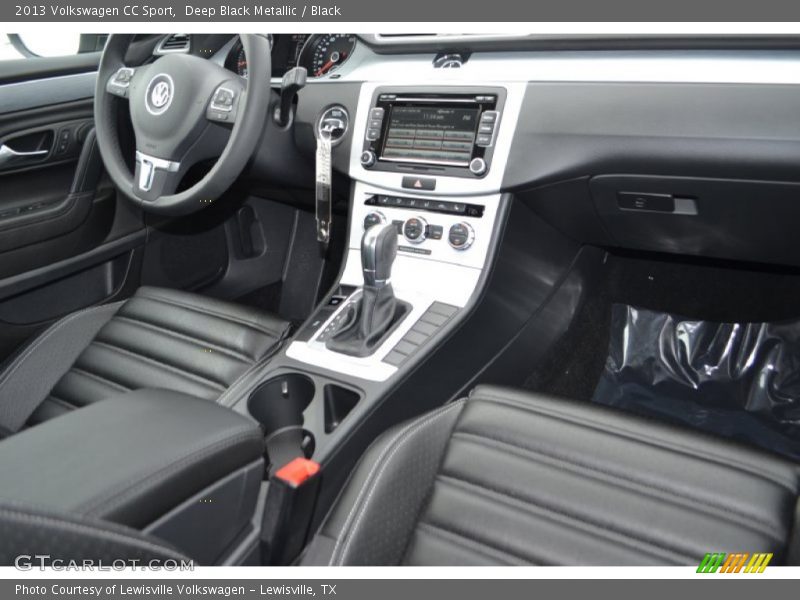 Deep Black Metallic / Black 2013 Volkswagen CC Sport