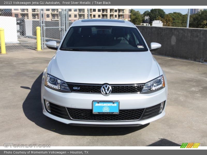 Frost Silver Metallic / Titan Black 2013 Volkswagen Jetta GLI Autobahn