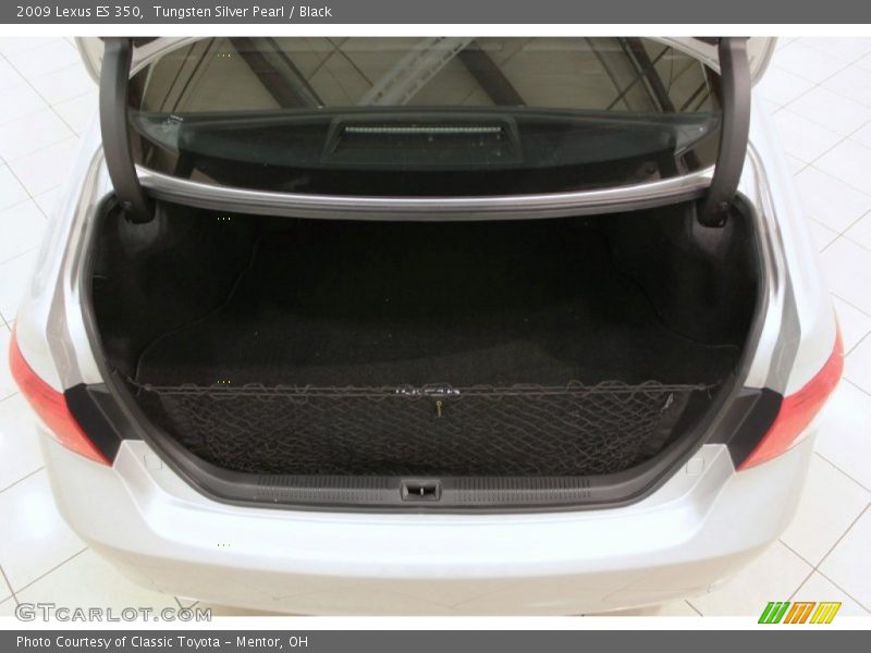 Tungsten Silver Pearl / Black 2009 Lexus ES 350