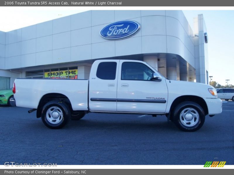 Natural White / Light Charcoal 2006 Toyota Tundra SR5 Access Cab