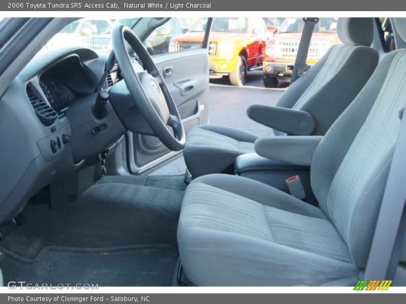 Natural White / Light Charcoal 2006 Toyota Tundra SR5 Access Cab