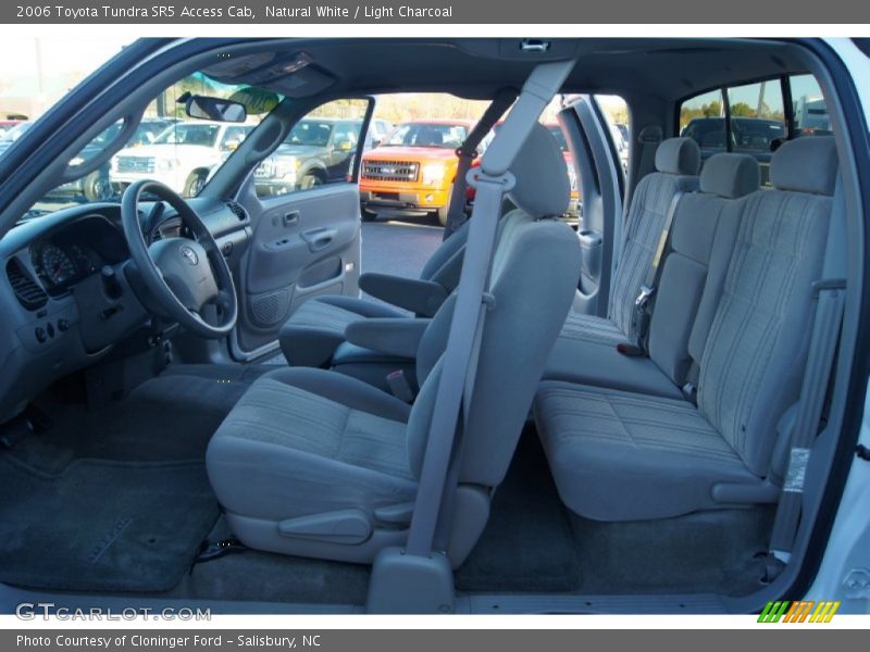 Natural White / Light Charcoal 2006 Toyota Tundra SR5 Access Cab