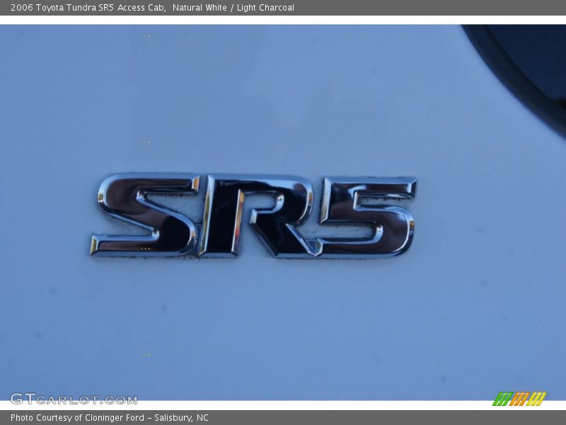 Natural White / Light Charcoal 2006 Toyota Tundra SR5 Access Cab