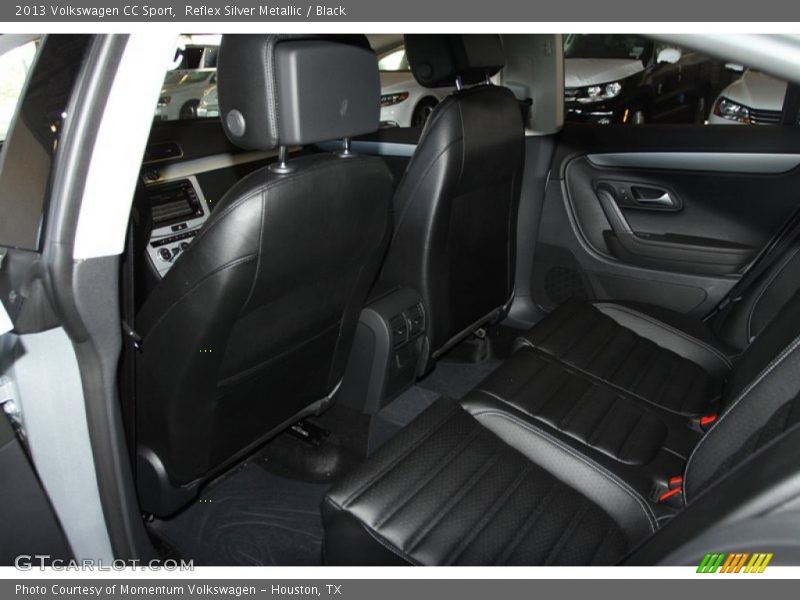 Reflex Silver Metallic / Black 2013 Volkswagen CC Sport