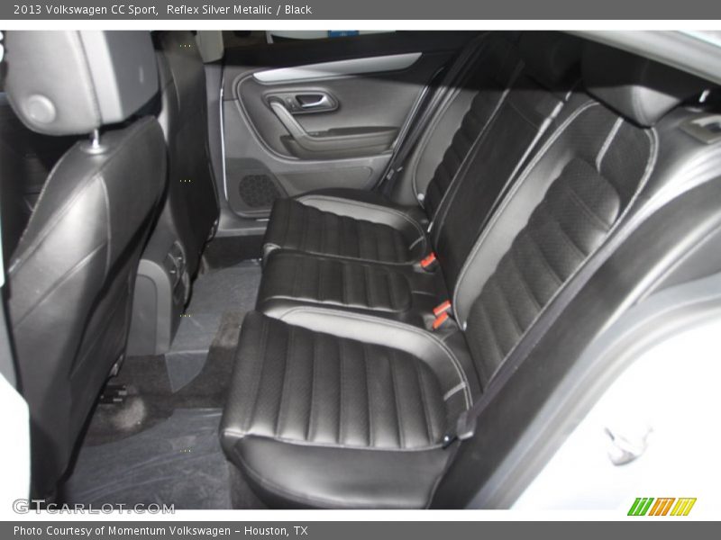 Reflex Silver Metallic / Black 2013 Volkswagen CC Sport