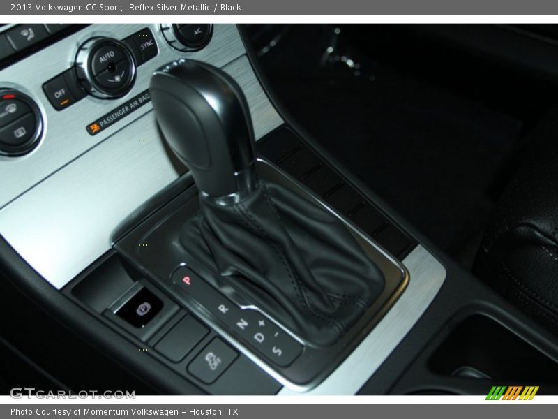 Reflex Silver Metallic / Black 2013 Volkswagen CC Sport