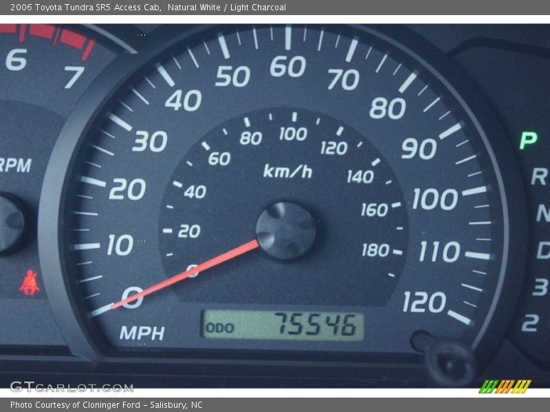 Natural White / Light Charcoal 2006 Toyota Tundra SR5 Access Cab