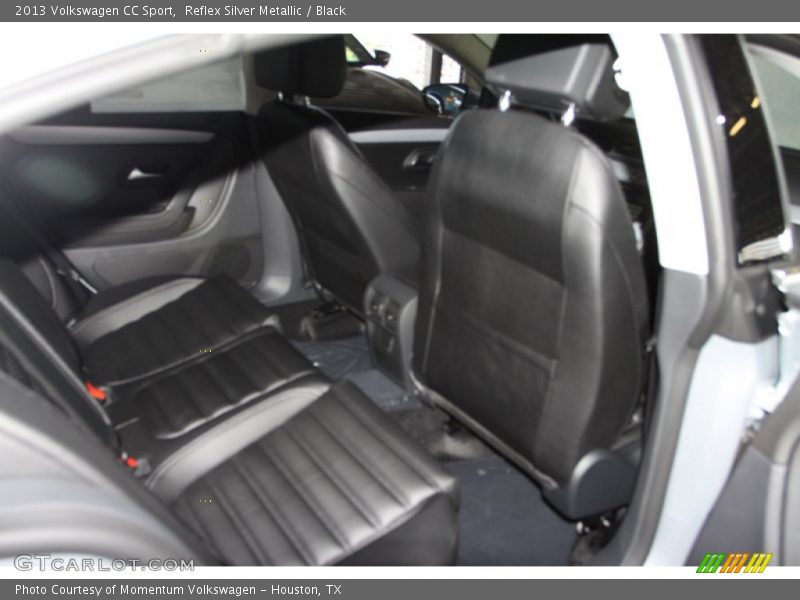 Reflex Silver Metallic / Black 2013 Volkswagen CC Sport