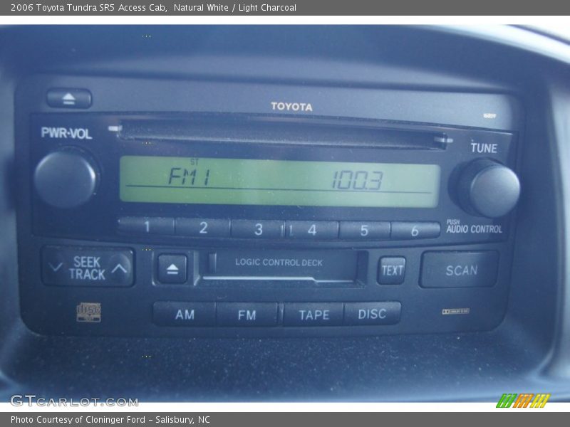 Natural White / Light Charcoal 2006 Toyota Tundra SR5 Access Cab