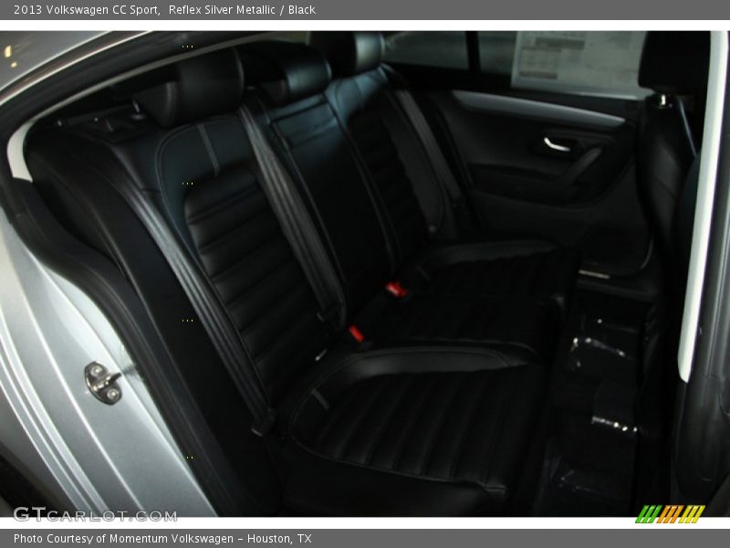 Reflex Silver Metallic / Black 2013 Volkswagen CC Sport