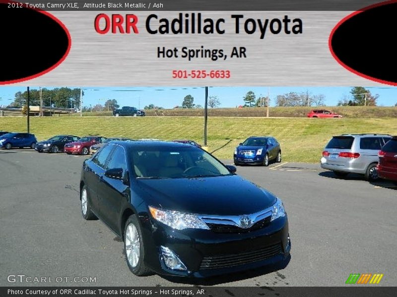 Attitude Black Metallic / Ash 2012 Toyota Camry XLE