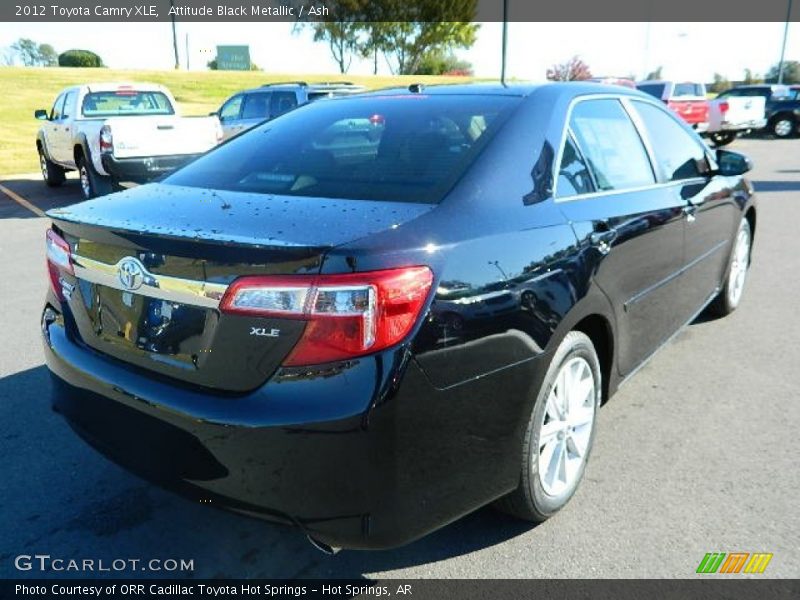 Attitude Black Metallic / Ash 2012 Toyota Camry XLE