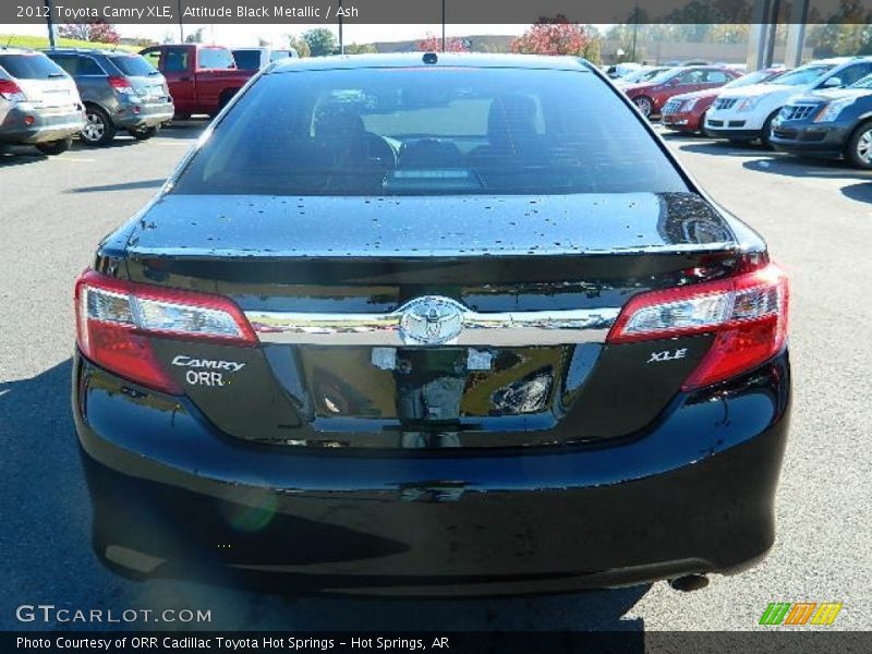 Attitude Black Metallic / Ash 2012 Toyota Camry XLE