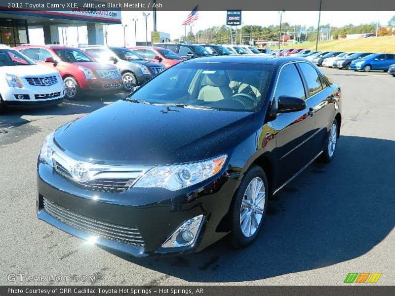 Attitude Black Metallic / Ash 2012 Toyota Camry XLE