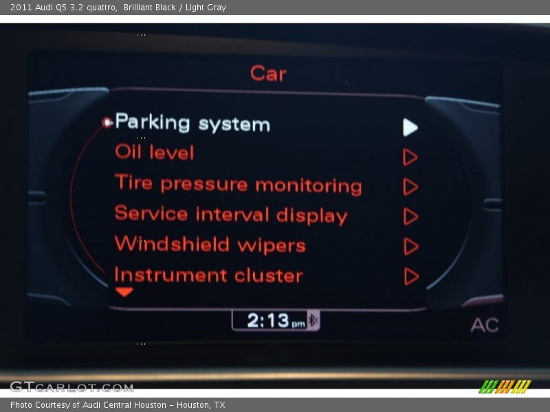 Brilliant Black / Light Gray 2011 Audi Q5 3.2 quattro