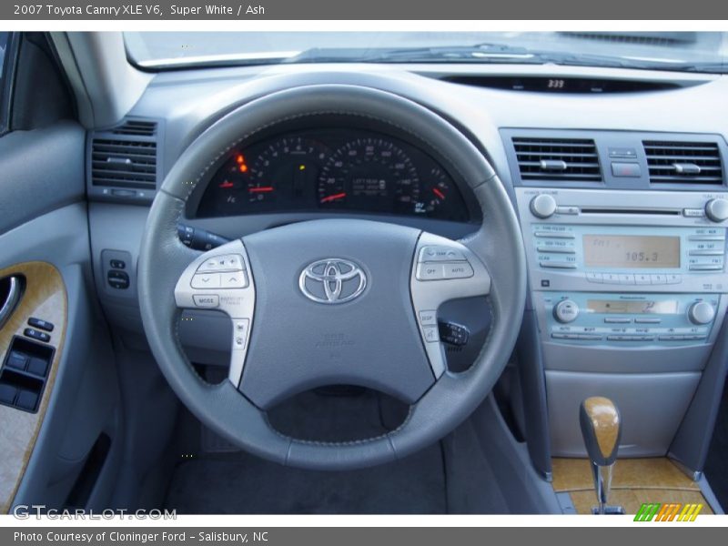 Super White / Ash 2007 Toyota Camry XLE V6