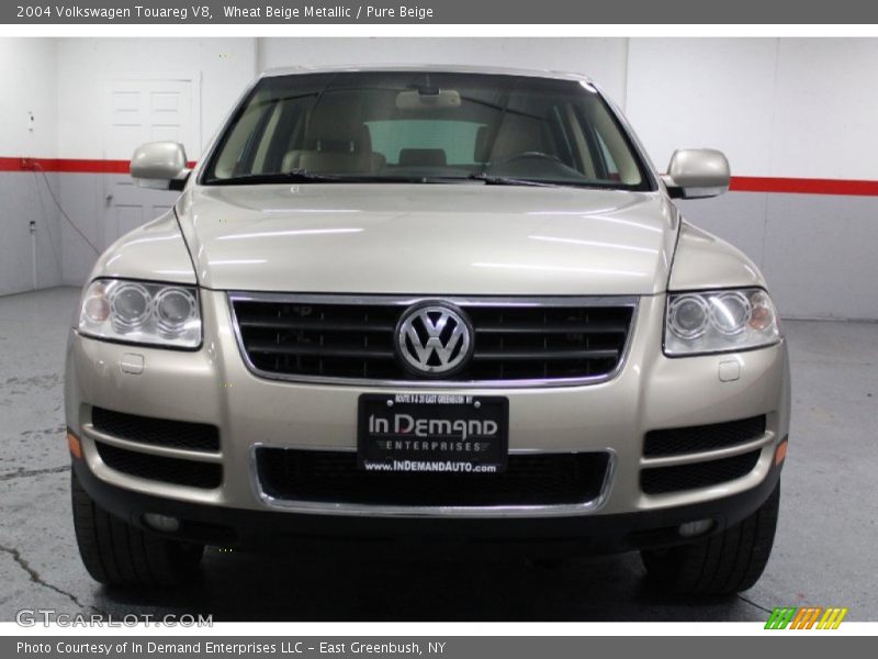 Wheat Beige Metallic / Pure Beige 2004 Volkswagen Touareg V8