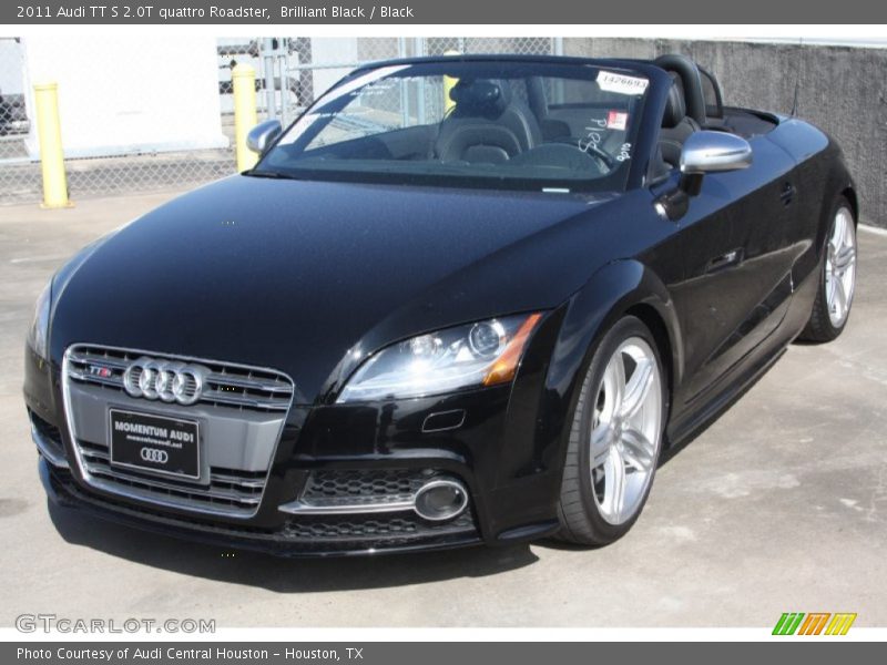 Brilliant Black / Black 2011 Audi TT S 2.0T quattro Roadster