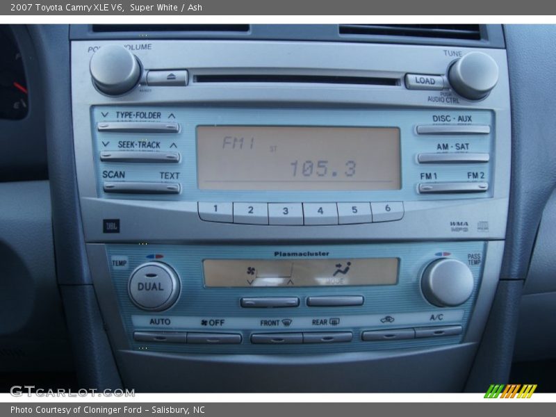 Super White / Ash 2007 Toyota Camry XLE V6
