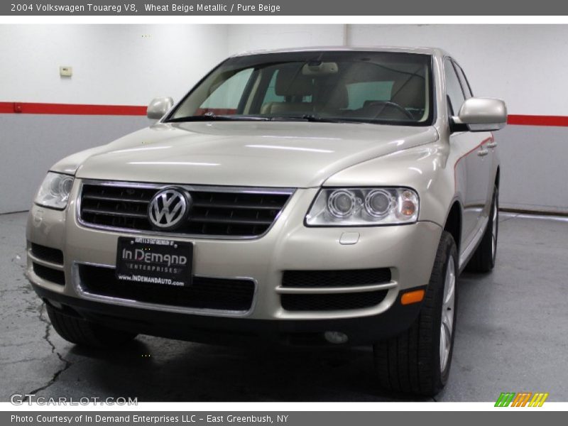 Wheat Beige Metallic / Pure Beige 2004 Volkswagen Touareg V8