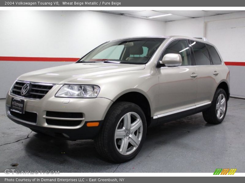 Wheat Beige Metallic / Pure Beige 2004 Volkswagen Touareg V8
