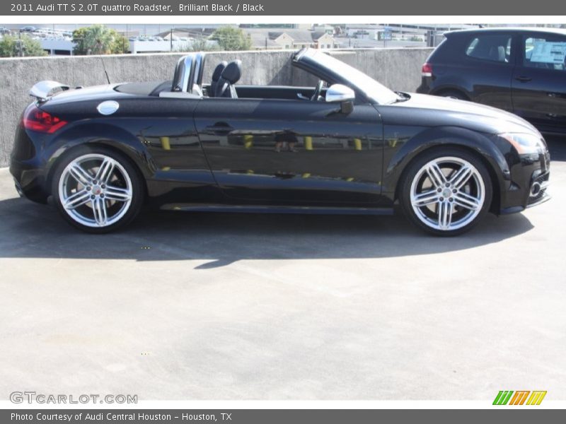 Brilliant Black / Black 2011 Audi TT S 2.0T quattro Roadster