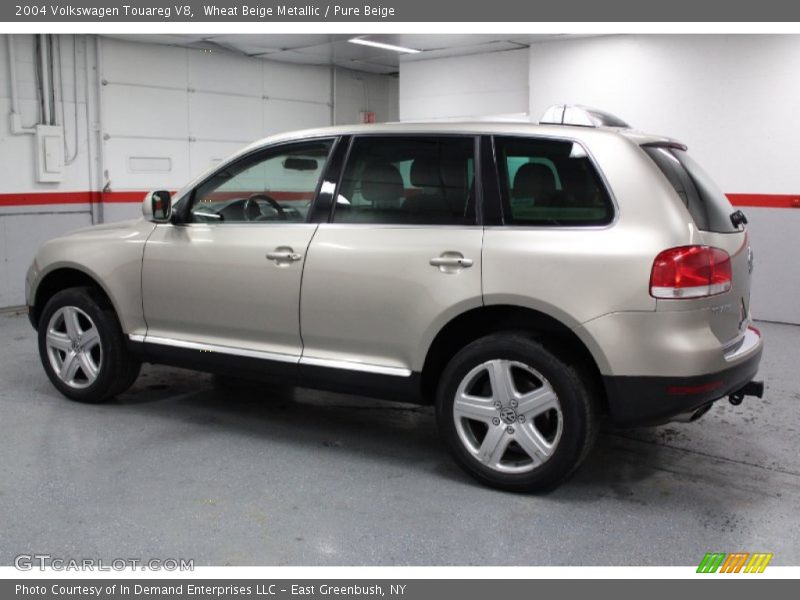 Wheat Beige Metallic / Pure Beige 2004 Volkswagen Touareg V8