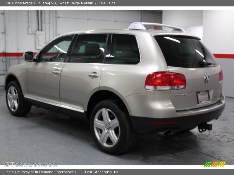 Wheat Beige Metallic / Pure Beige 2004 Volkswagen Touareg V8