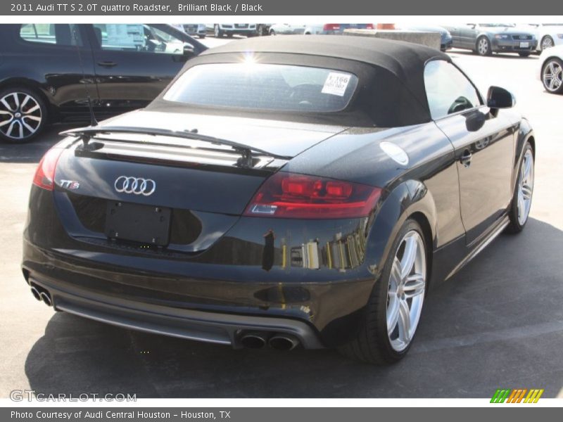 Brilliant Black / Black 2011 Audi TT S 2.0T quattro Roadster