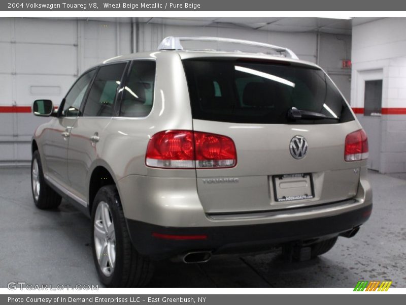 Wheat Beige Metallic / Pure Beige 2004 Volkswagen Touareg V8